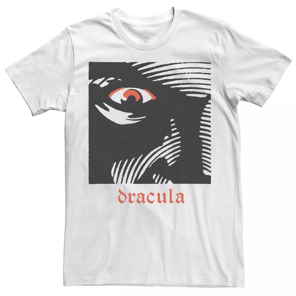 Men's Universal Monsters Dracula Eye Poster Graphic Tee,  Product Image