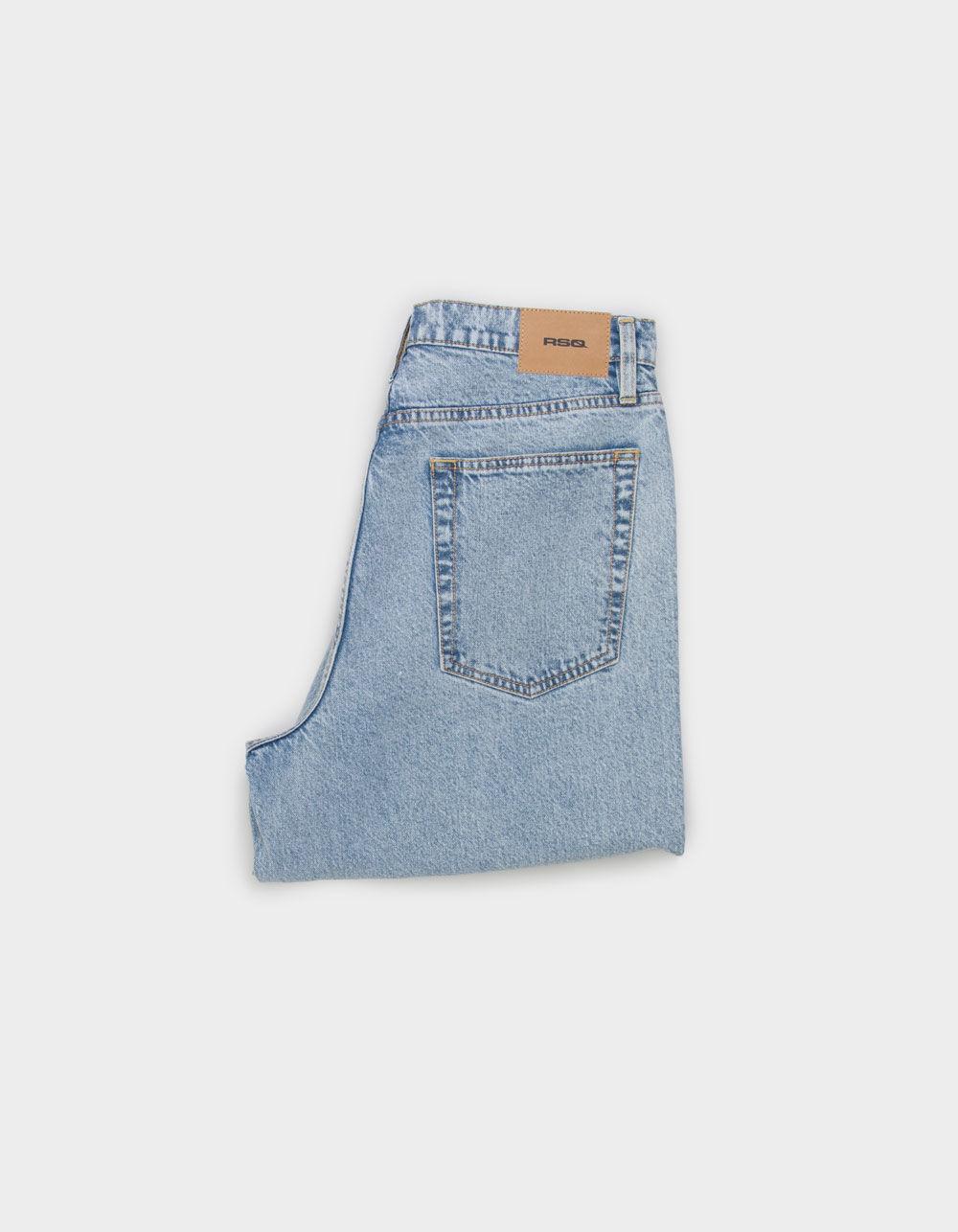 RSQ Mens Extra Baggy Jeans - LIGHT WASH Product Image