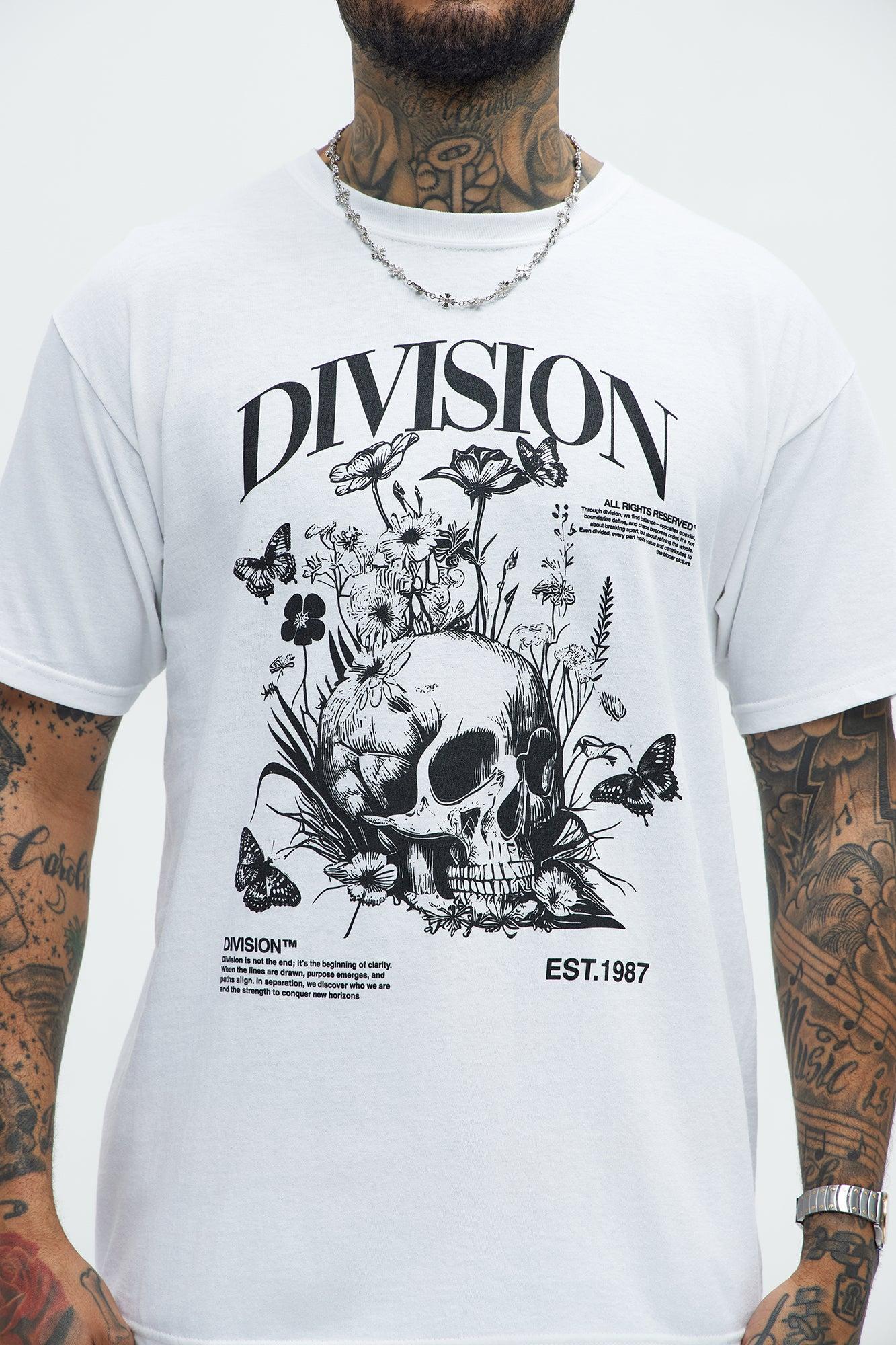 Division 1987 Short Sleeve Tee - White Product Image