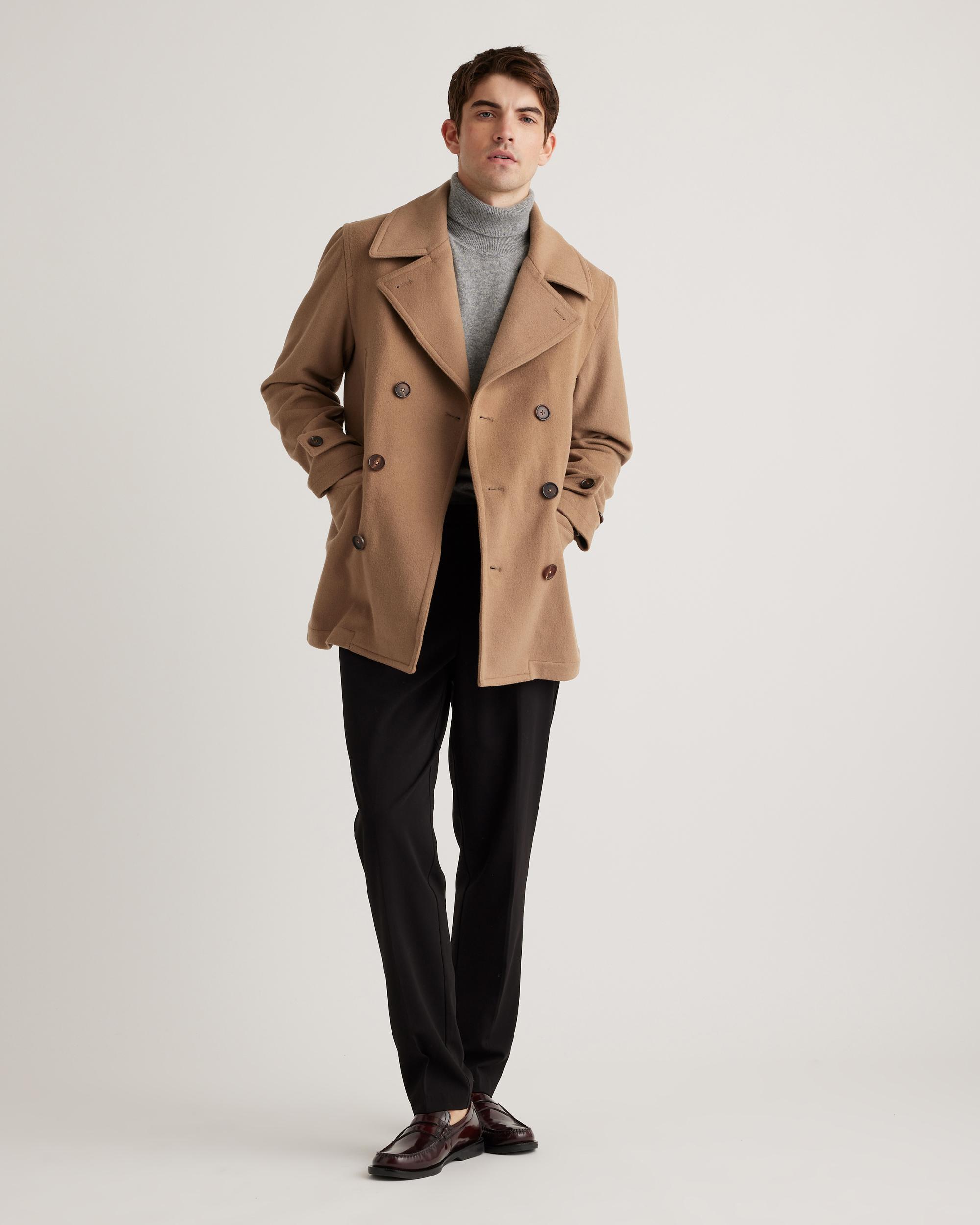 Quince | Men's Italian Wool Peacoat Wool/Nylon Product Image