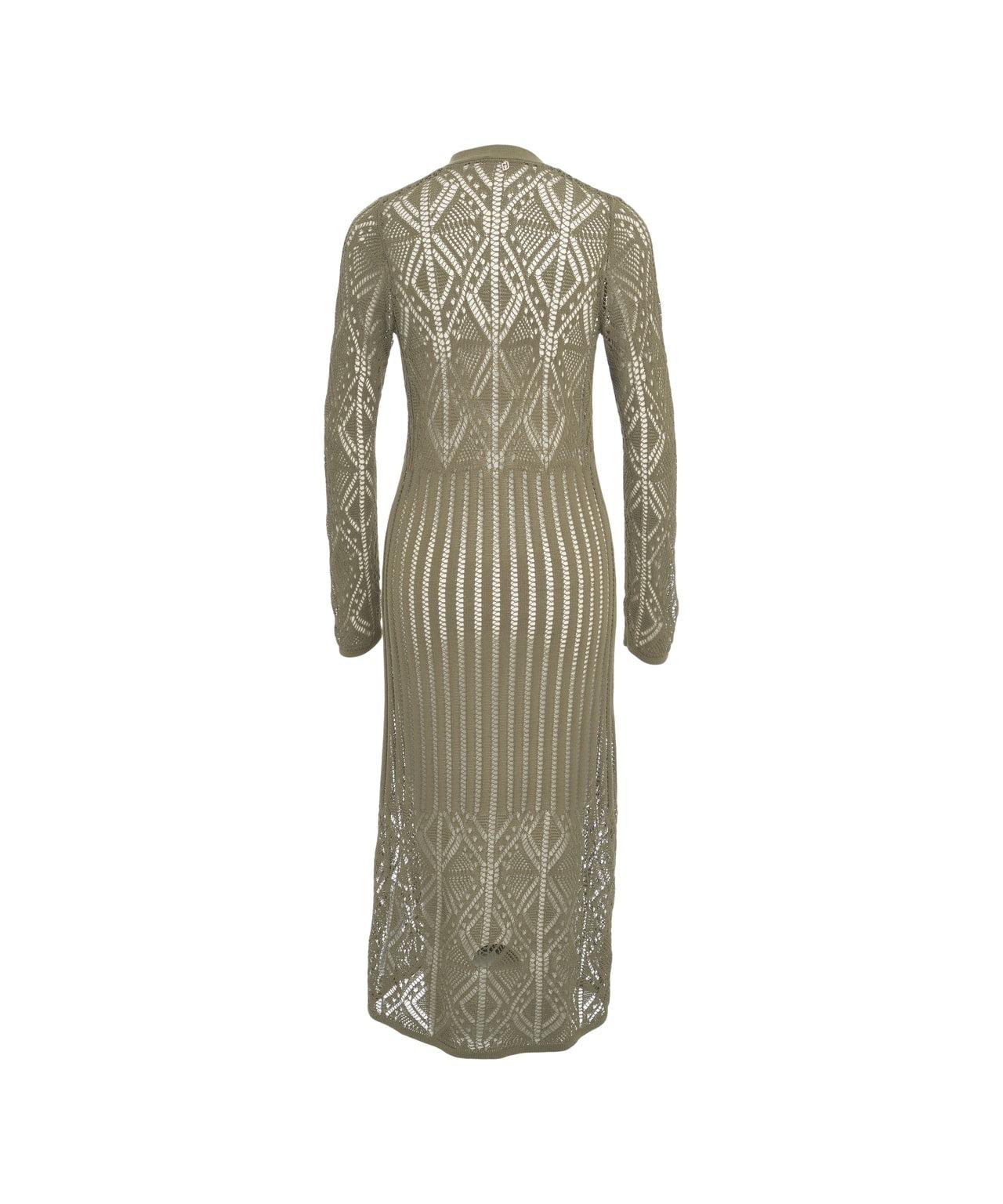 Long lace crochet cardigan Product Image