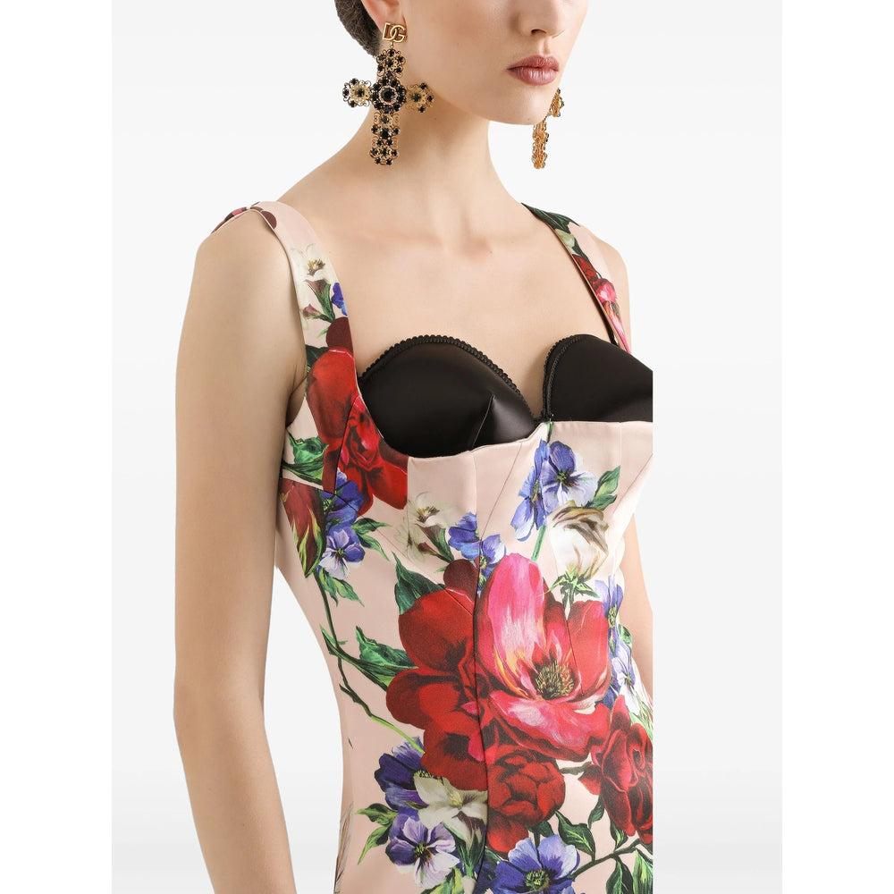 floral-print midi dress Product Image