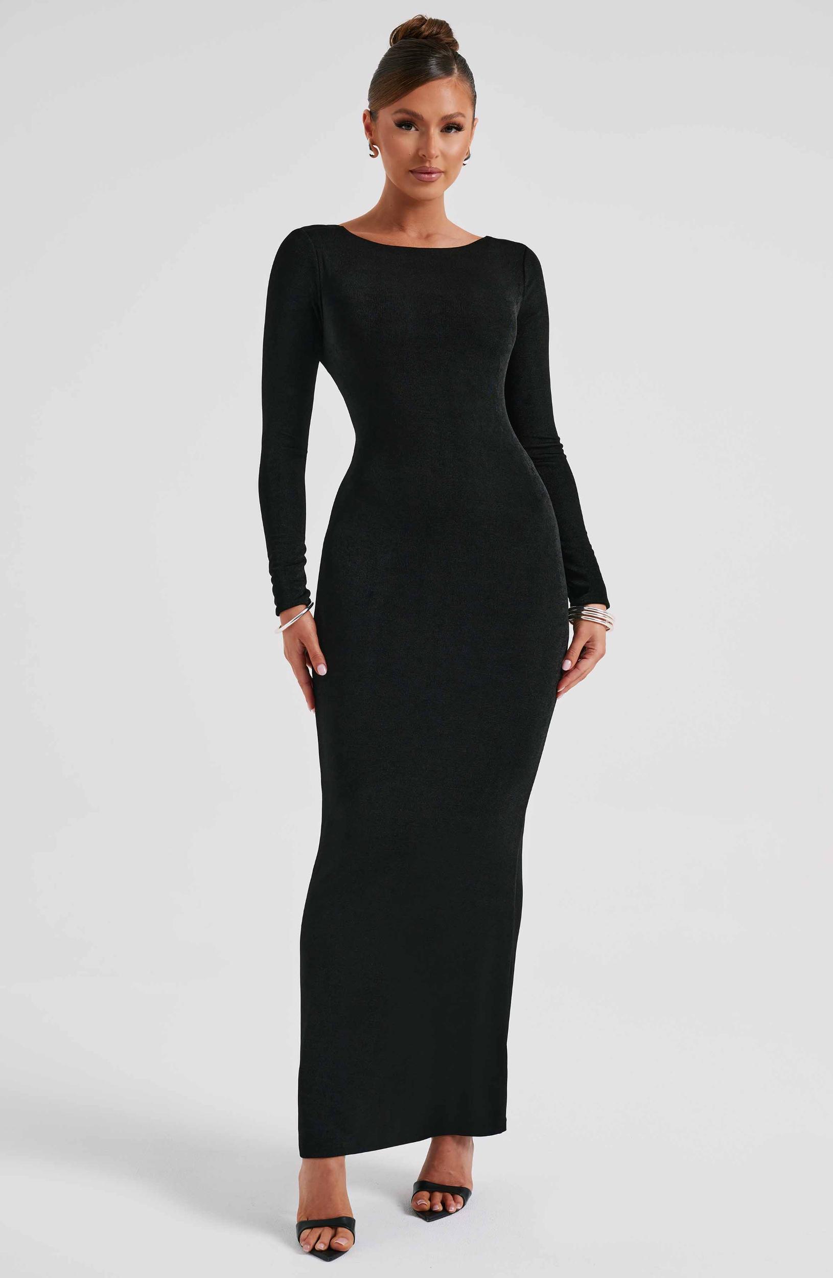 Anastassia Maxi Dress - Black Product Image