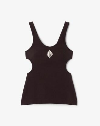 Runway Badge Satin Tank Product Image