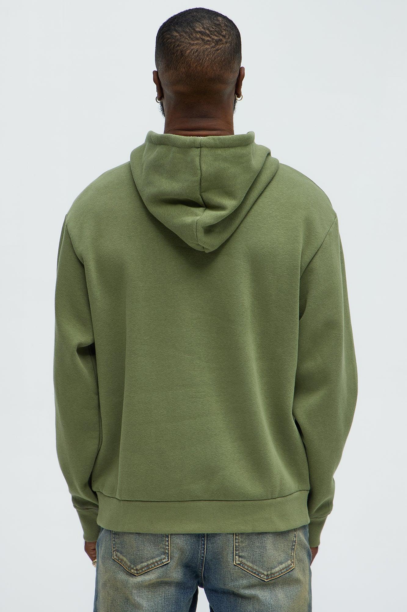 Tyson Hoodie - Olive Product Image