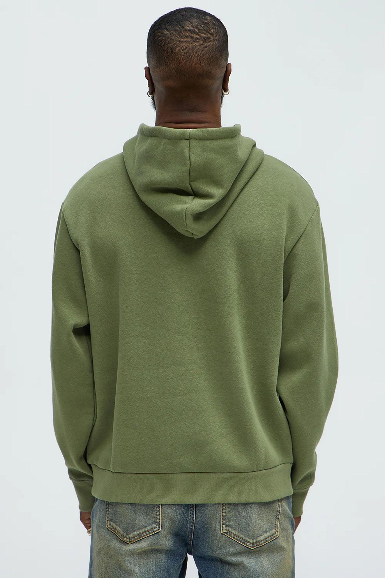 Tyson Hoodie - Olive Product Image