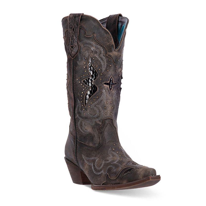 Laredo Lucretia Women's Snakeskin Print Cowboy Boots,  Product Image