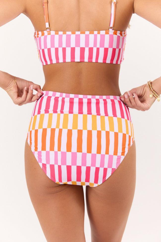 La Siesta High Waist Bikini Bottoms FINAL SALE Product Image