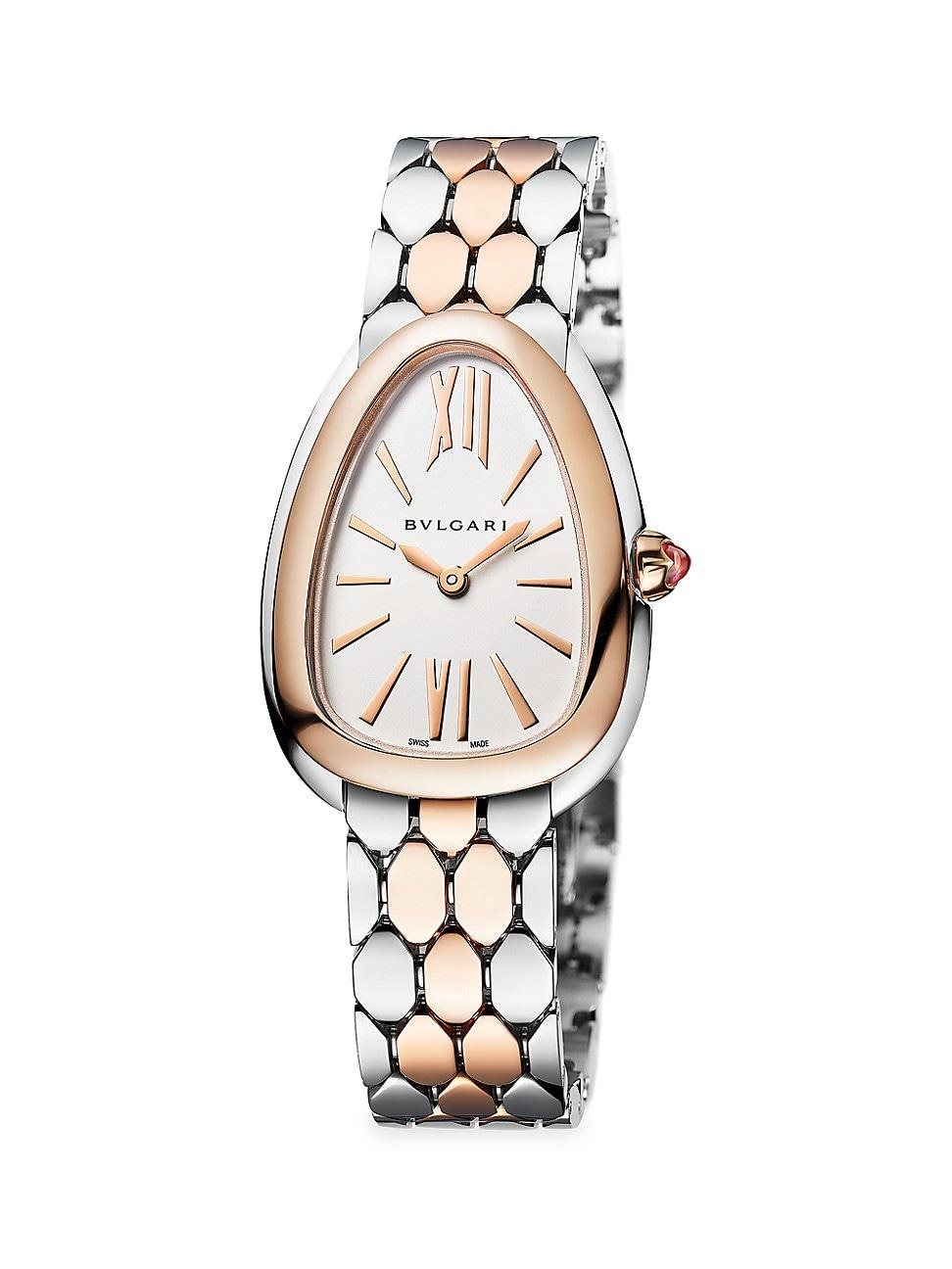 Womens Serpenti Seduttori Two-Tone Bracelet Watch Product Image