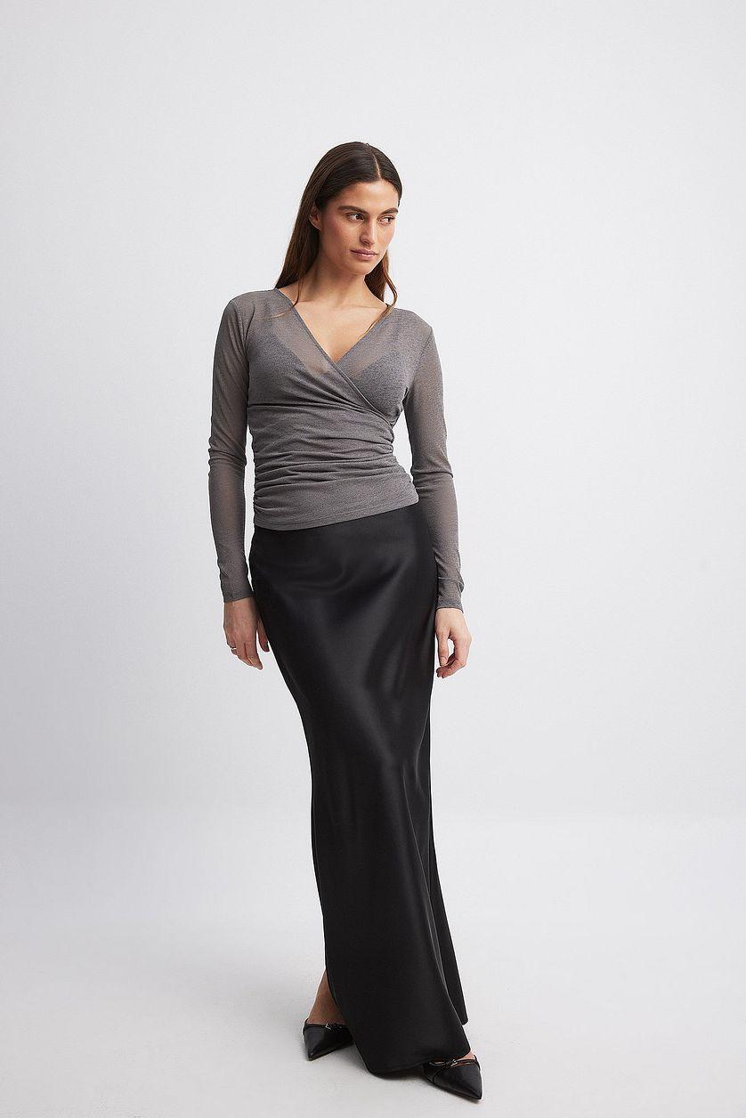 Draped Jersey Top Product Image