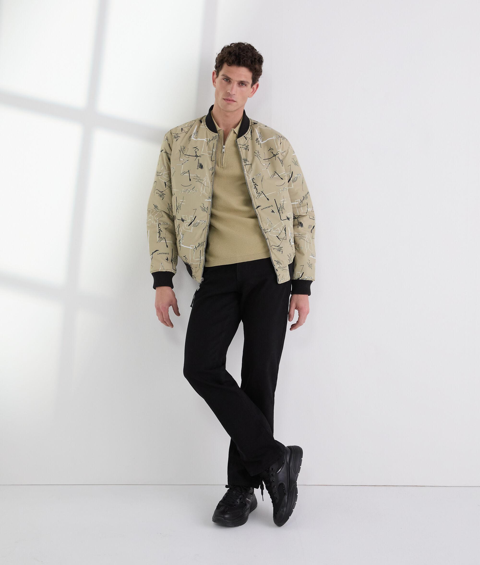 REVERSIBLE BOMBER JACKET Product Image