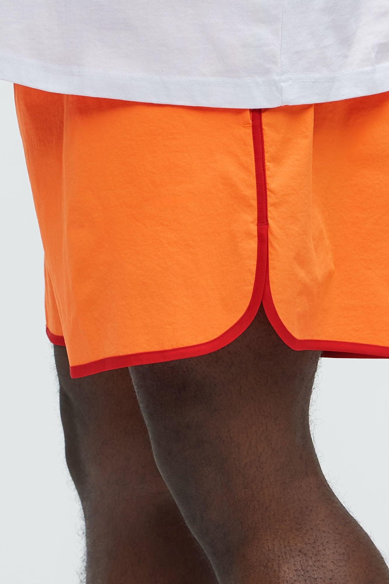 Retro Breeze Swim Trunk - Orange Product Image