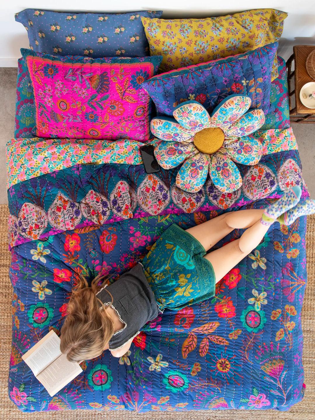 Bungalow Reversible Cotton Euro Sham Product Image