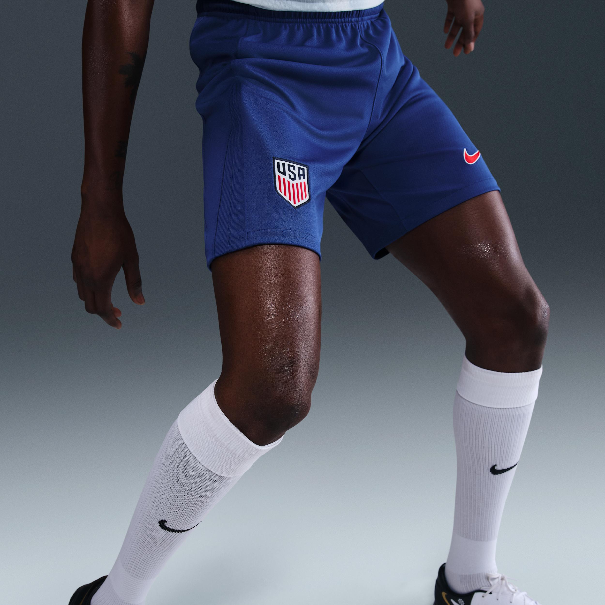 USMNT 2025 Stadium Home (Mens Team) Mens Nike Dri-FIT Soccer Replica Short | FZ9046-495 Product Image