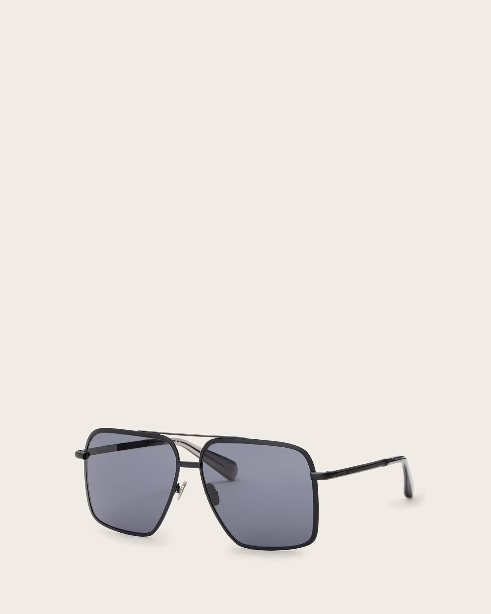 Minka Flat Top Cat Eye Sunglasses LIPSTICK RED | ALLSAINTS US Product Image