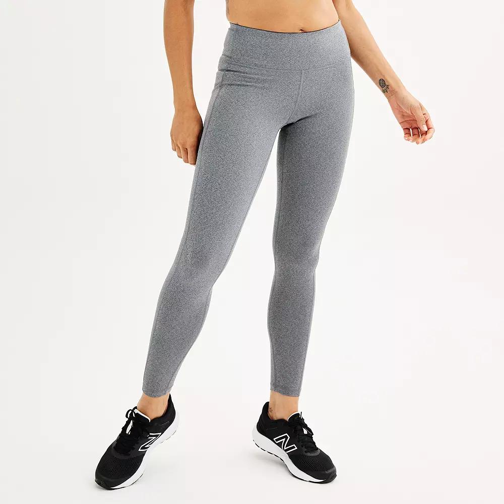 Women's Tek Gear® Ultrastretch High-Waisted Side Pocket Full-Length Leggings,  Product Image