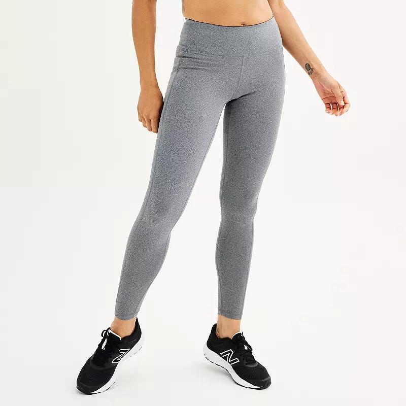 Women's Tek Gear® Ultrastretch High-Waisted Side Pocket Full-Length Leggings,  Product Image