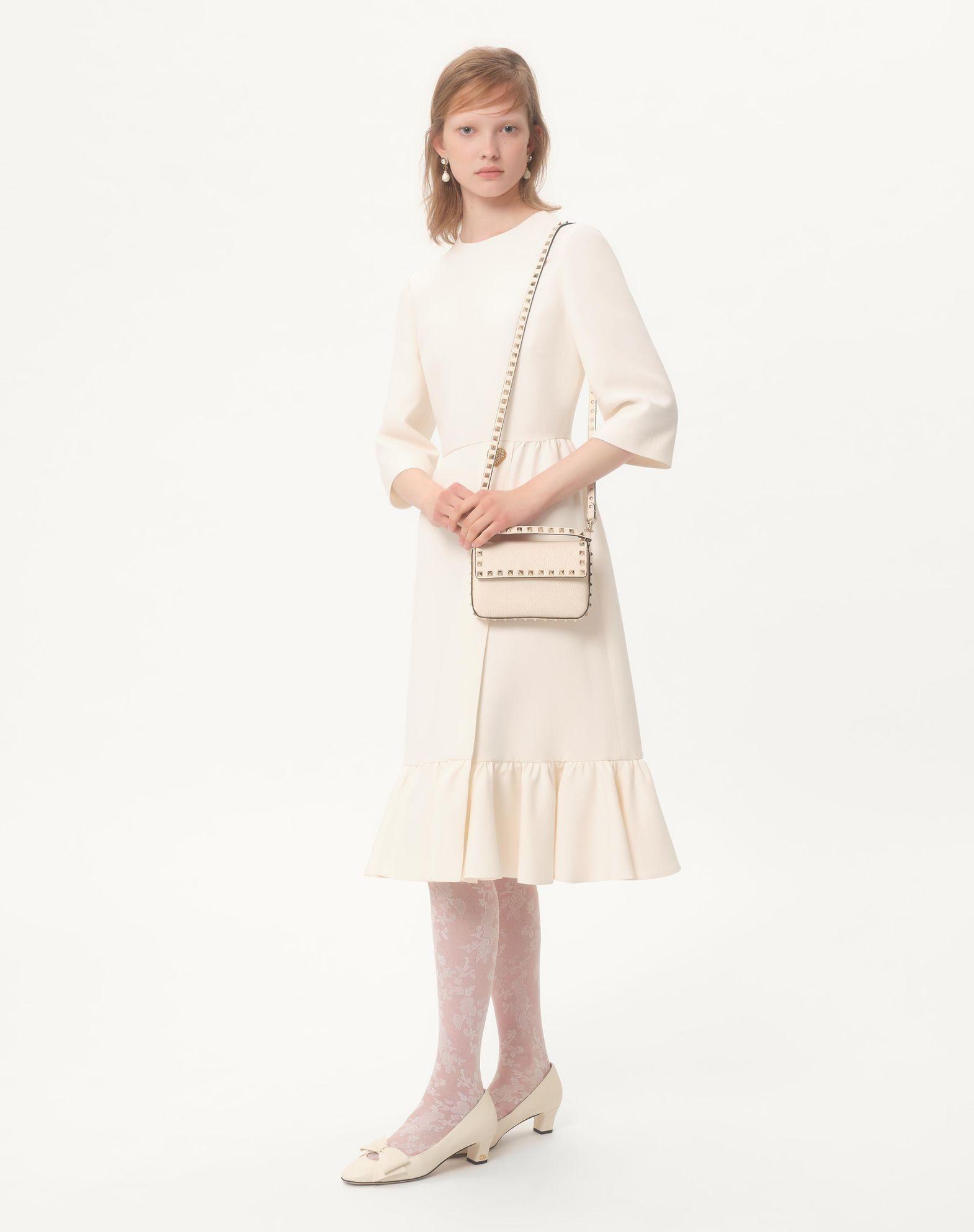 Rockstud Grainy Calfskin Pouch Product Image