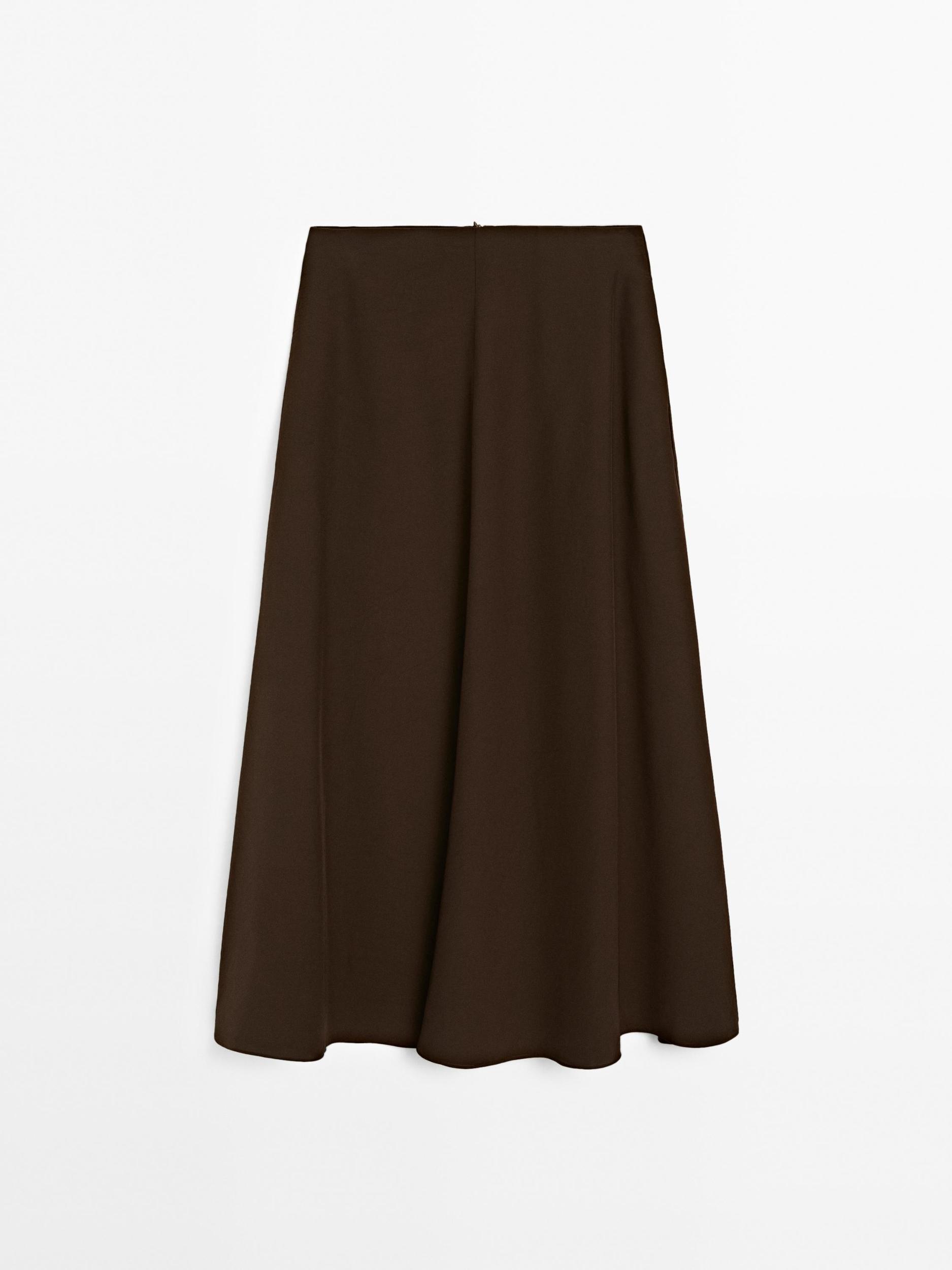 Flowing flared skirt Product Image