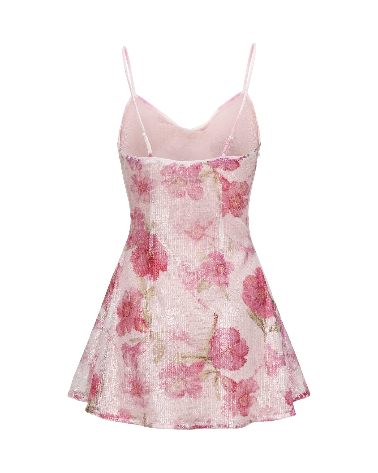 Aria Dress (Pink) Product Image