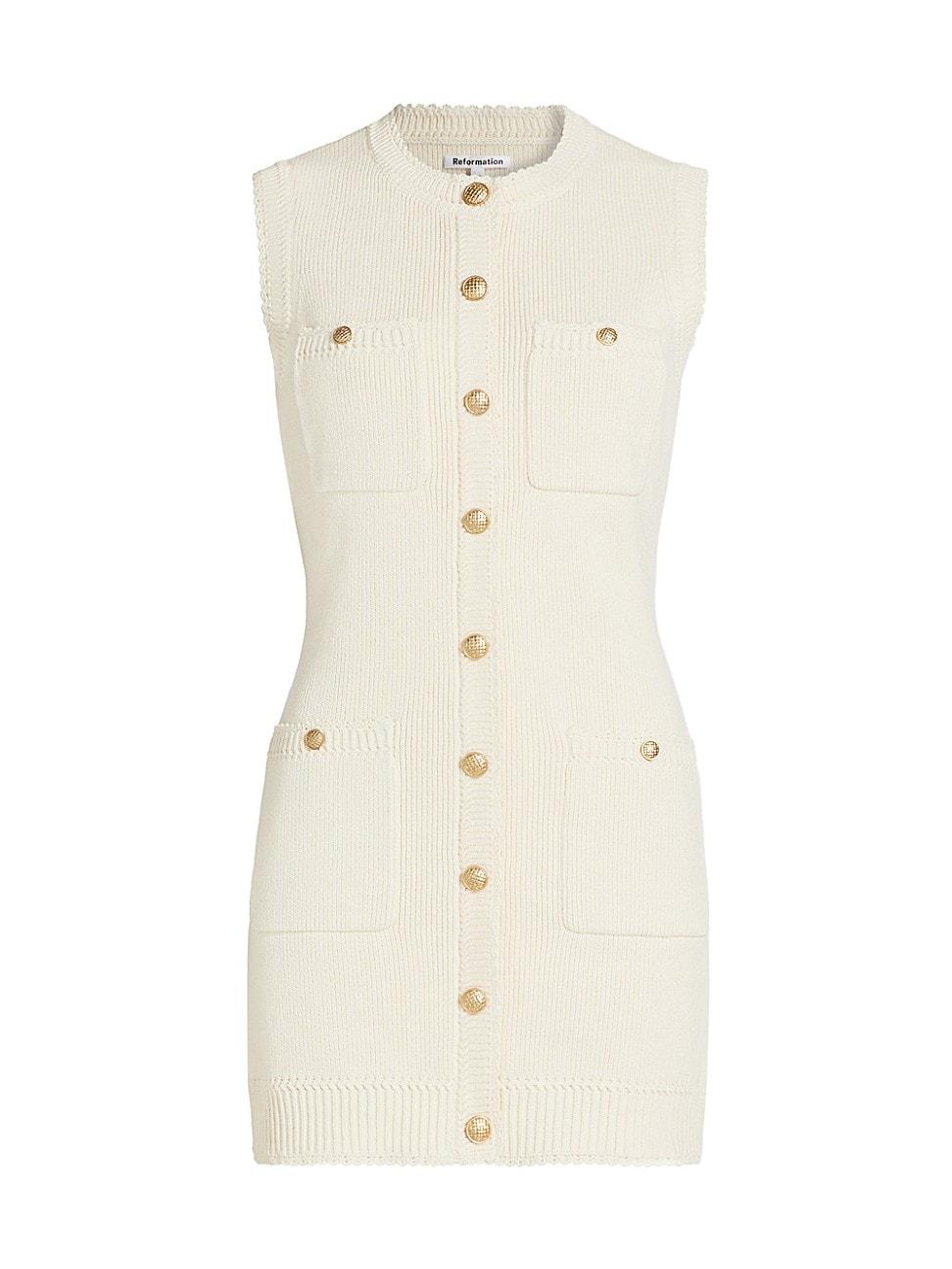 Womens Catalina Cotton Knit Minidress Product Image