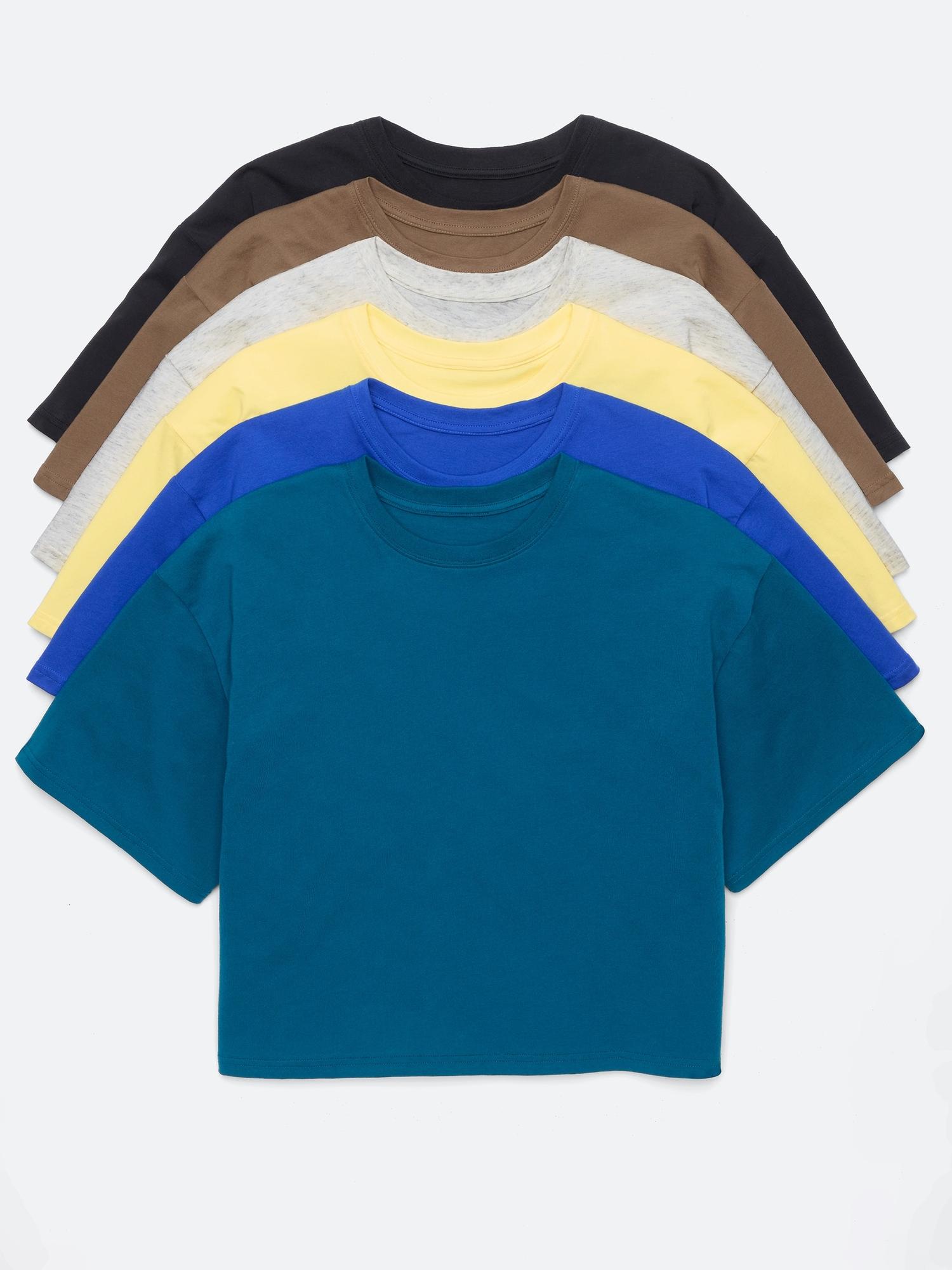 True Cotton Crop Tee Product Image