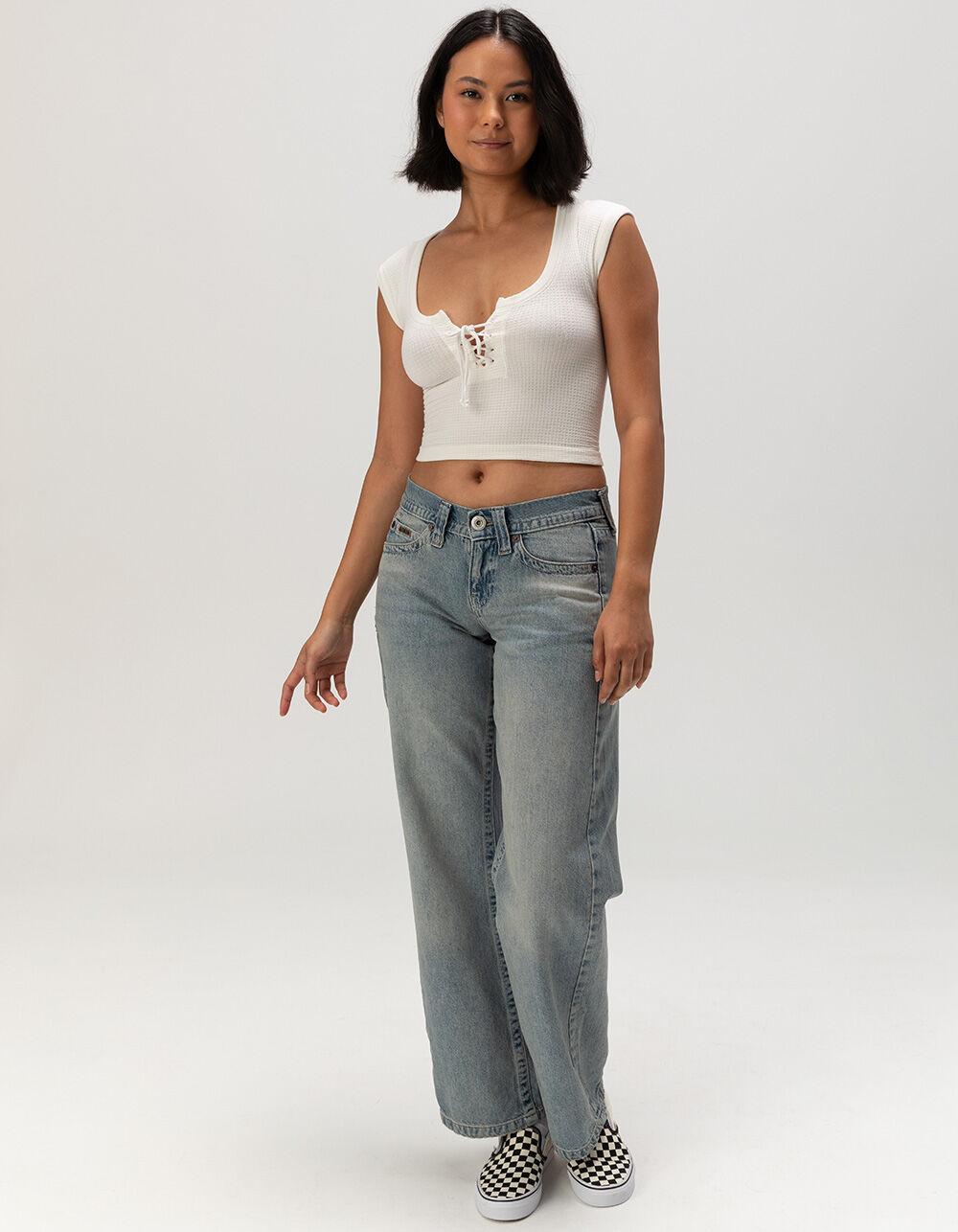 BDG Urban Outfitters Kayla Low Rise Slouchy Womens Boyfriend Jeans - VINTAGE Product Image