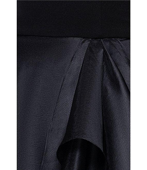 Betsy & Adam Petite Size Strapless Ball Gown Product Image