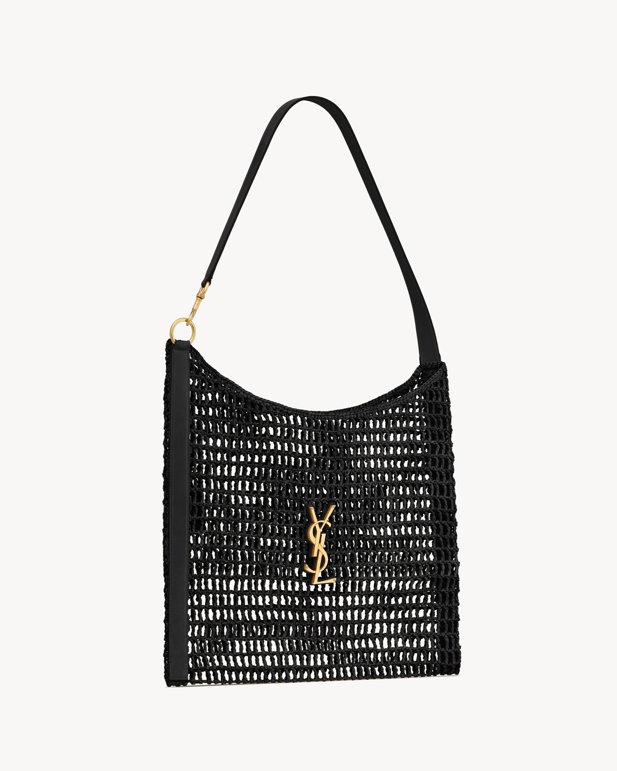 Oxalis bag in raffia macramé Product Image