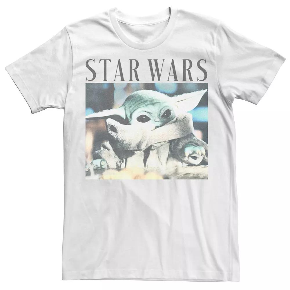 Men's Star Wars The Mandalorioan Sunlight Grogu Poster Tee,  Product Image