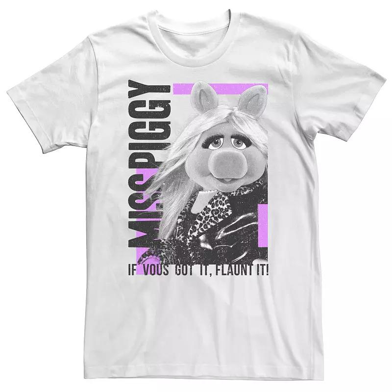 Big & Tall Disney The Muppets Miss Piggy "If Vous Got It, Flaunt It!" Tee, Men's,  Product Image