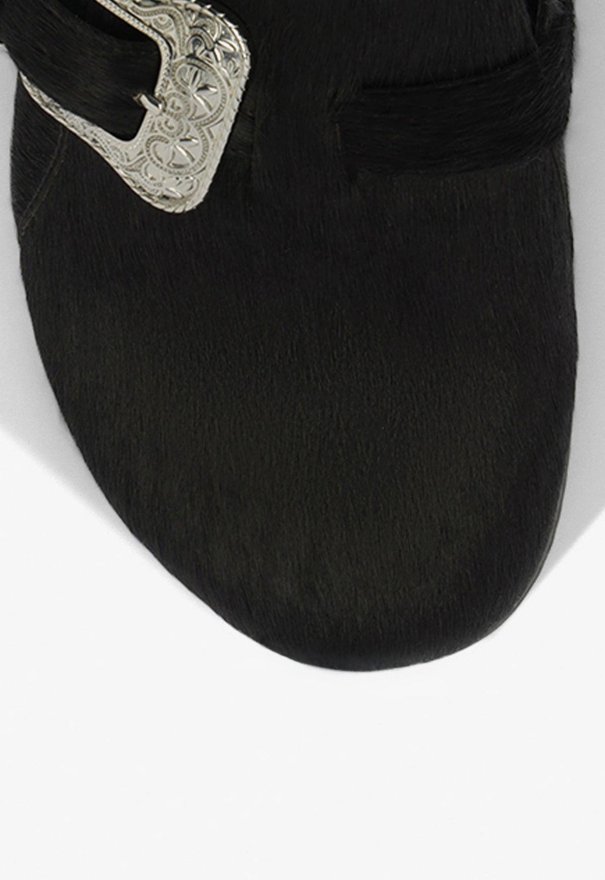 Grace Calf Hair Clog Female Product Image