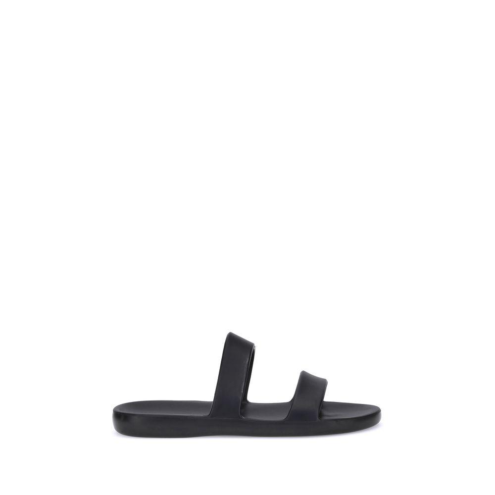 Black Foam Sandals Product Image