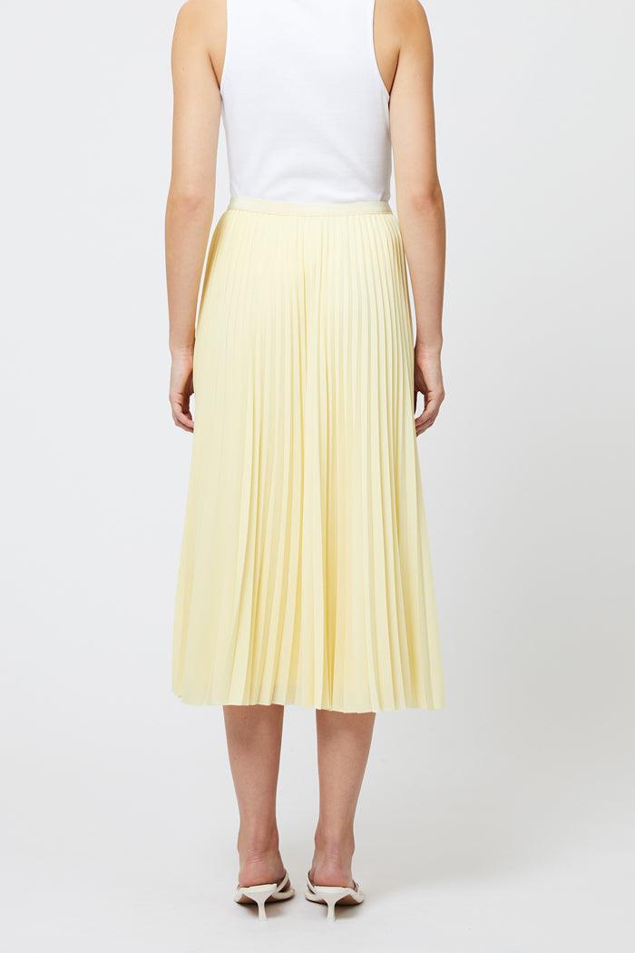 Sunburst Pleat Midi Skirt Product Image