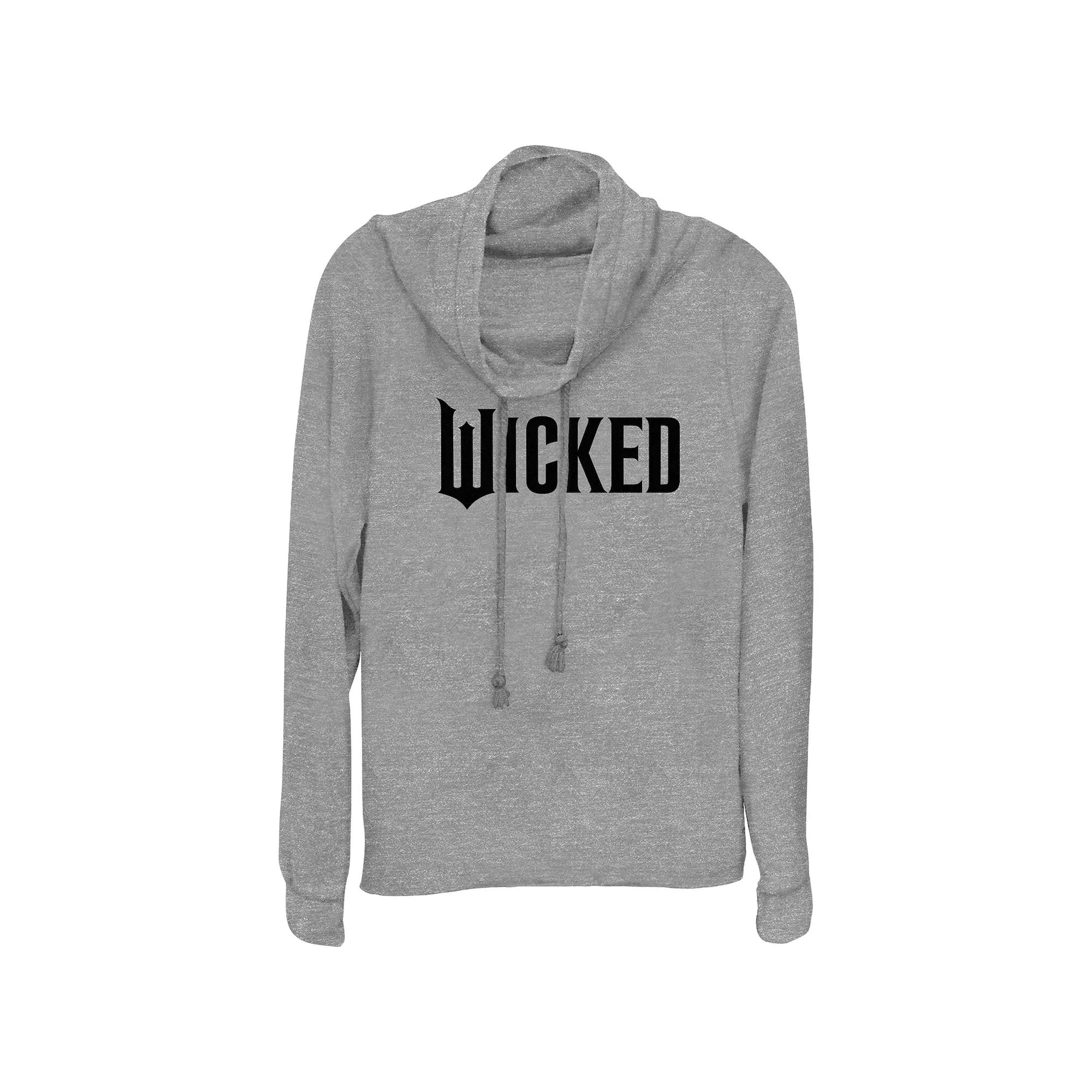 Women's Wicked Logo Cowlneck Graphic Lightweight Long Sleeve,  Product Image