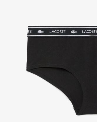 Stretch Cotton Logo Waist Shorts Product Image