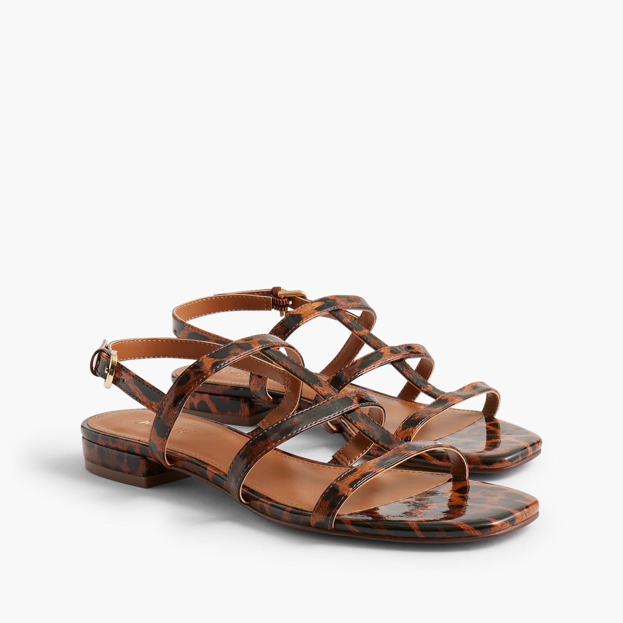 Caged ankle-strap sandals Product Image