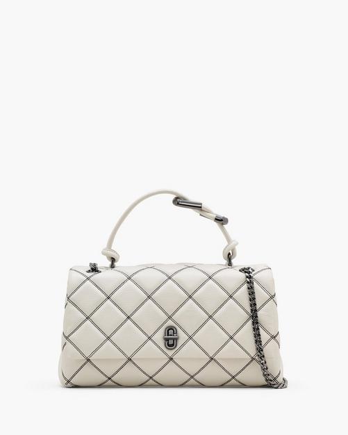 The Bi-Color Quilted Dual Convertible Shoulder Bag Product Image