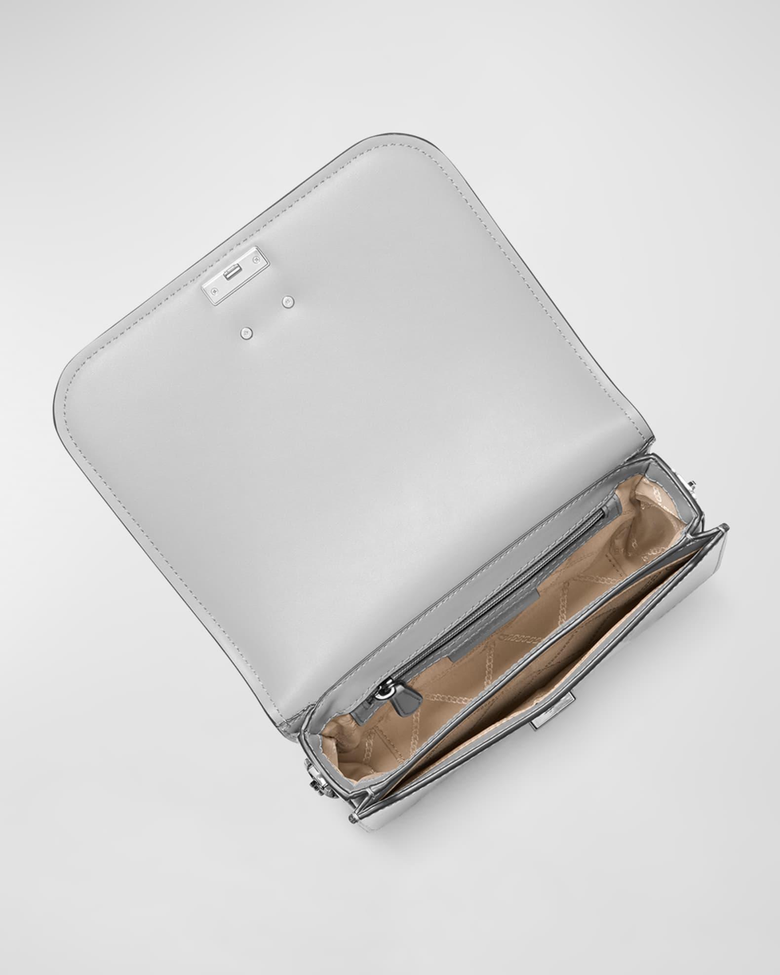 Delancey Flap Metallic Leather Crossbody Bag Product Image