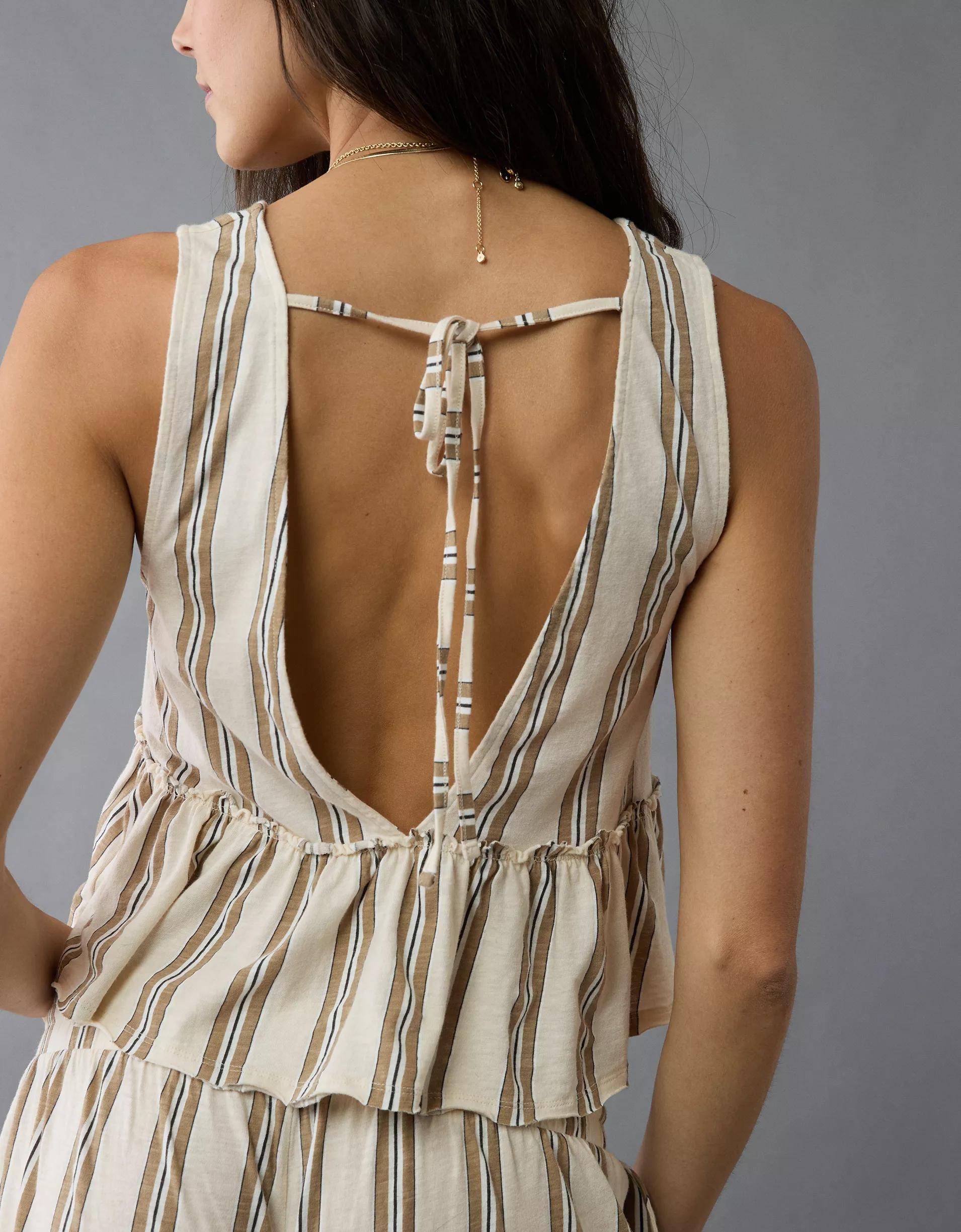 AE Sunchaser Knit V-Neck Swing Tank Top Product Image