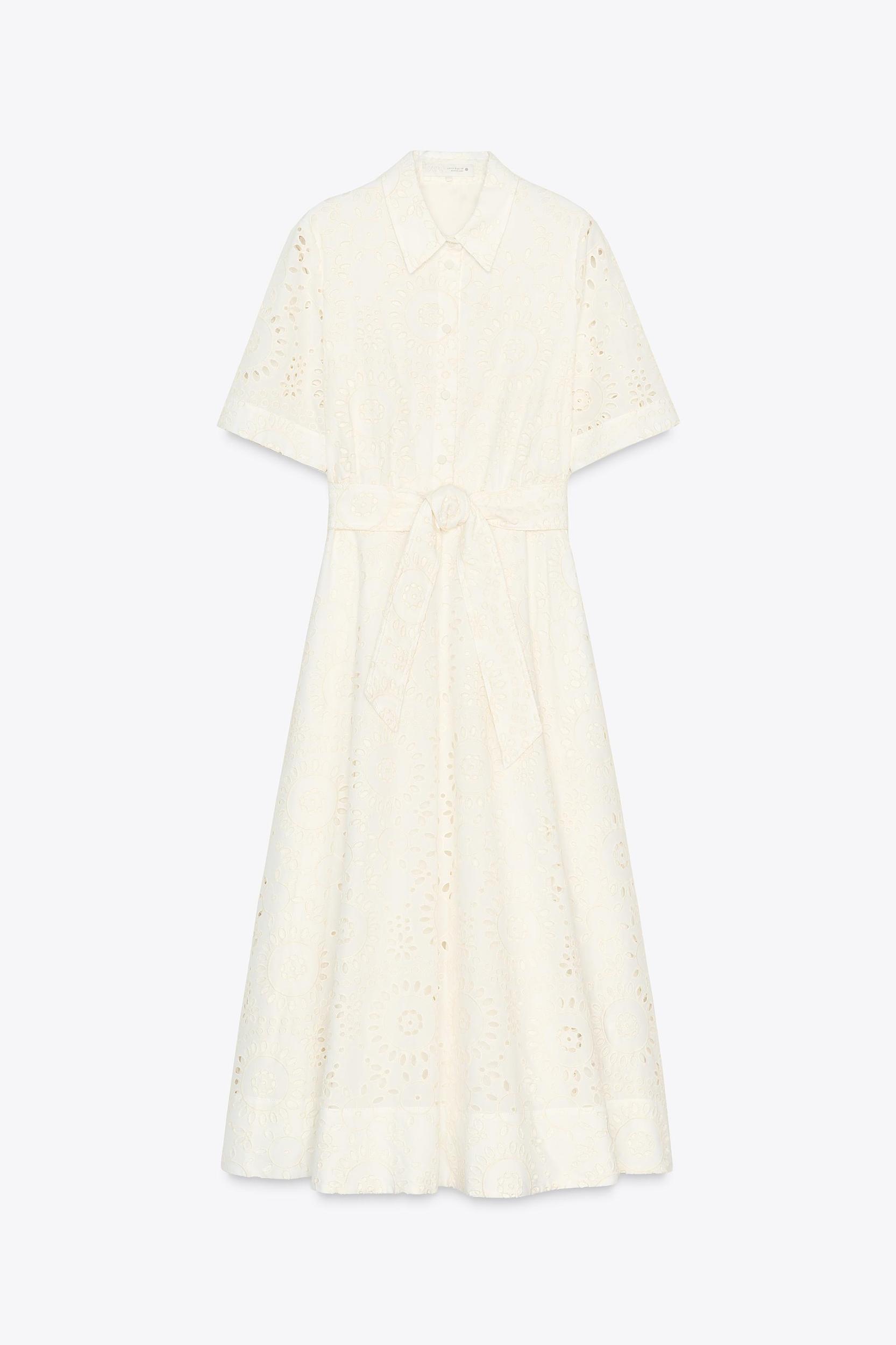 ZW COLLECTION EMBROIDERED SHIRT DRESS Product Image