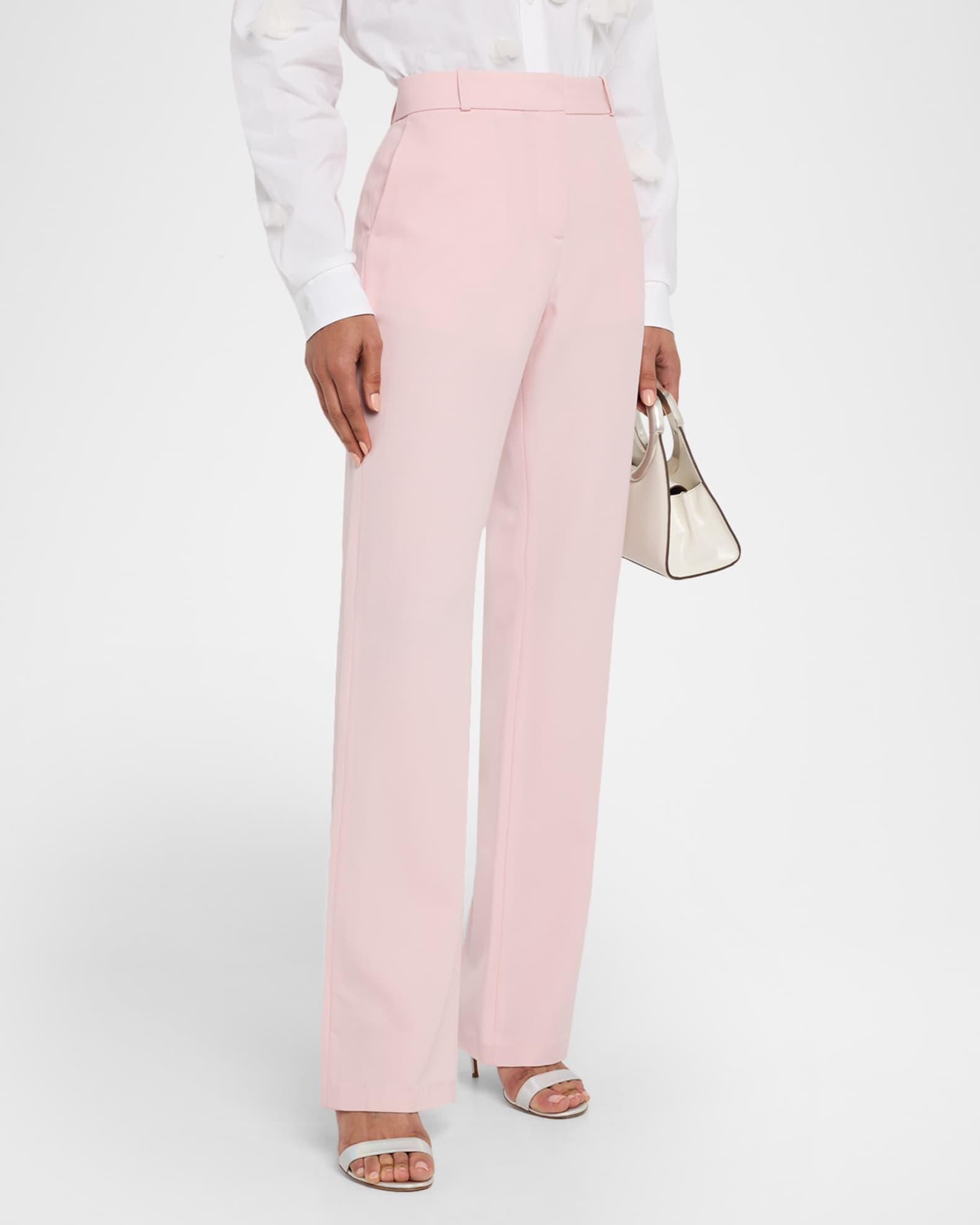 Loose Straight-Leg Tailored Trousers Product Image