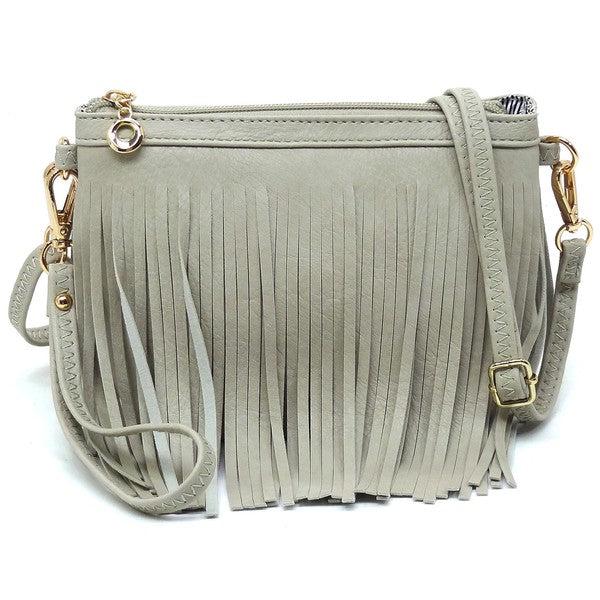 Western Fringe Clutch Cross Body Bag Product Image