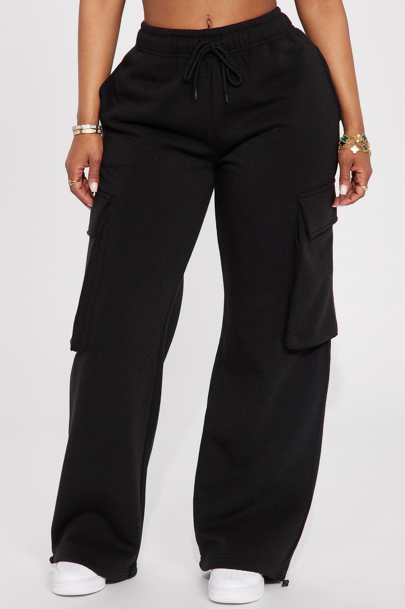 Luna Cargo Lounge Jogger - Black Product Image