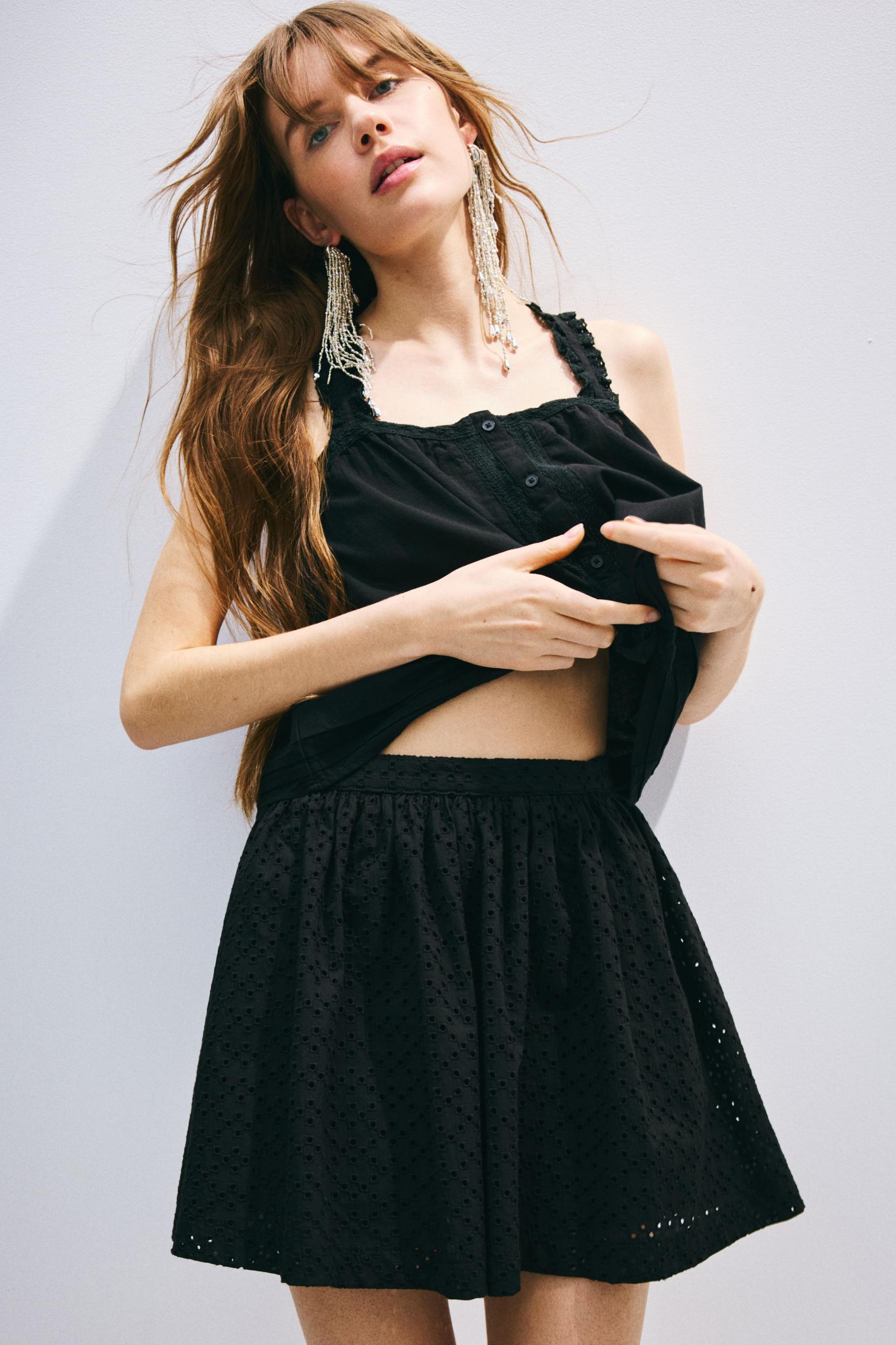 Lace-Detail Strappy Top Product Image