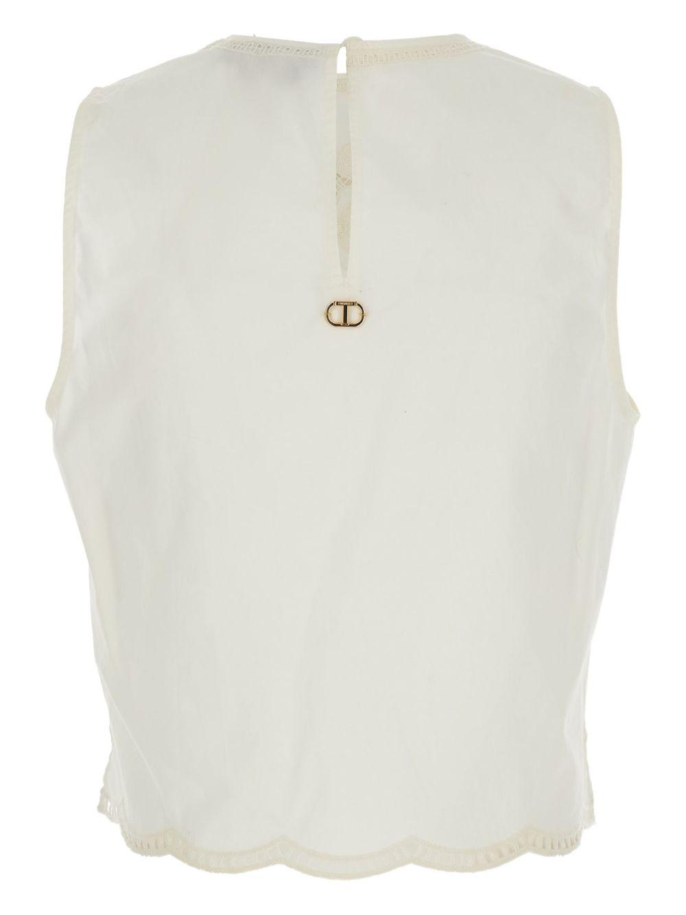 broderie-anglaise blouse Product Image