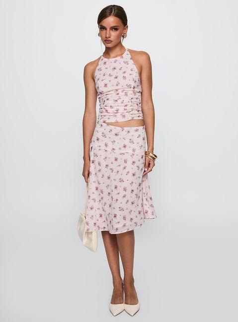 Mixed Media Set Pink Floral Product Image