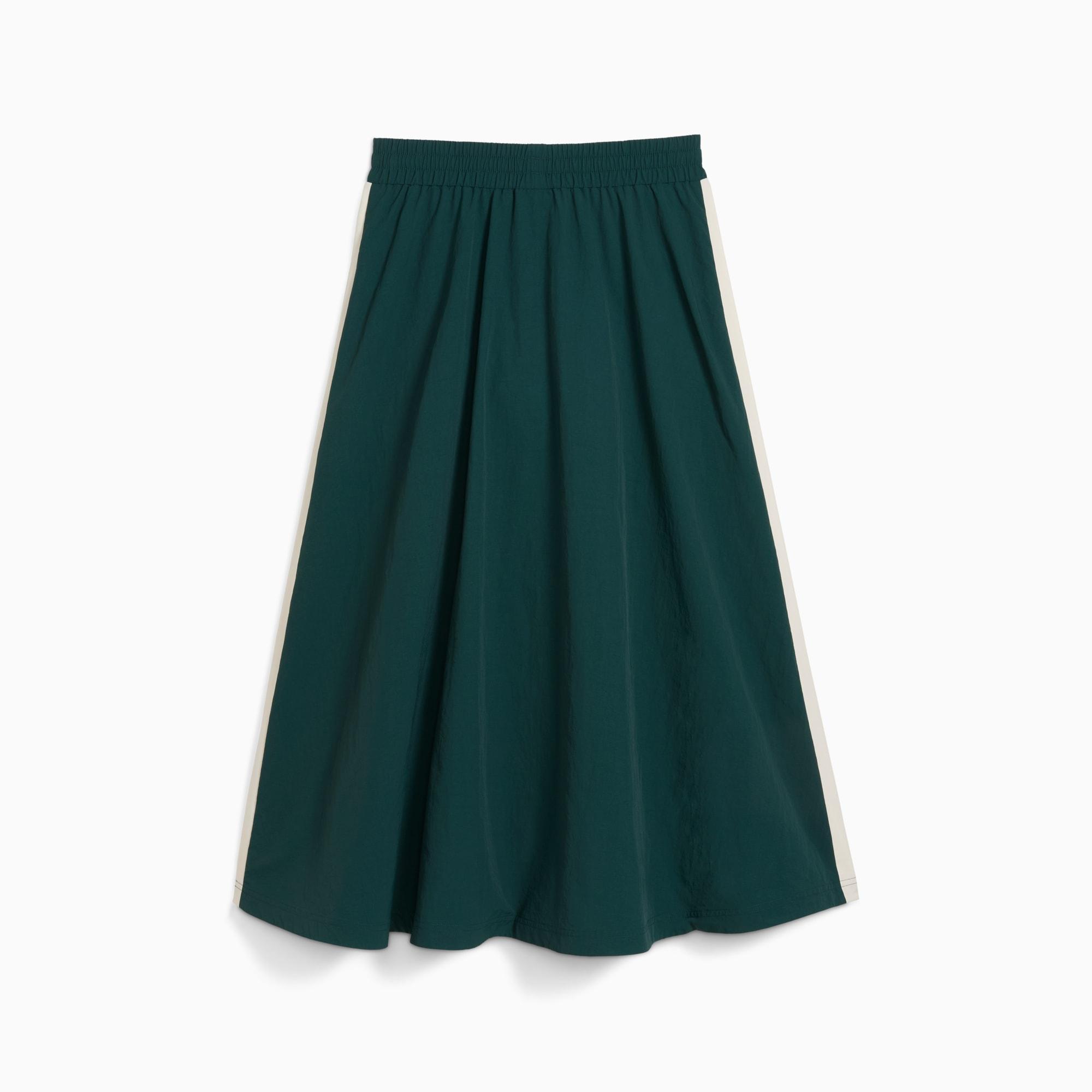 T7 Woven Midi Skirt Women Product Image