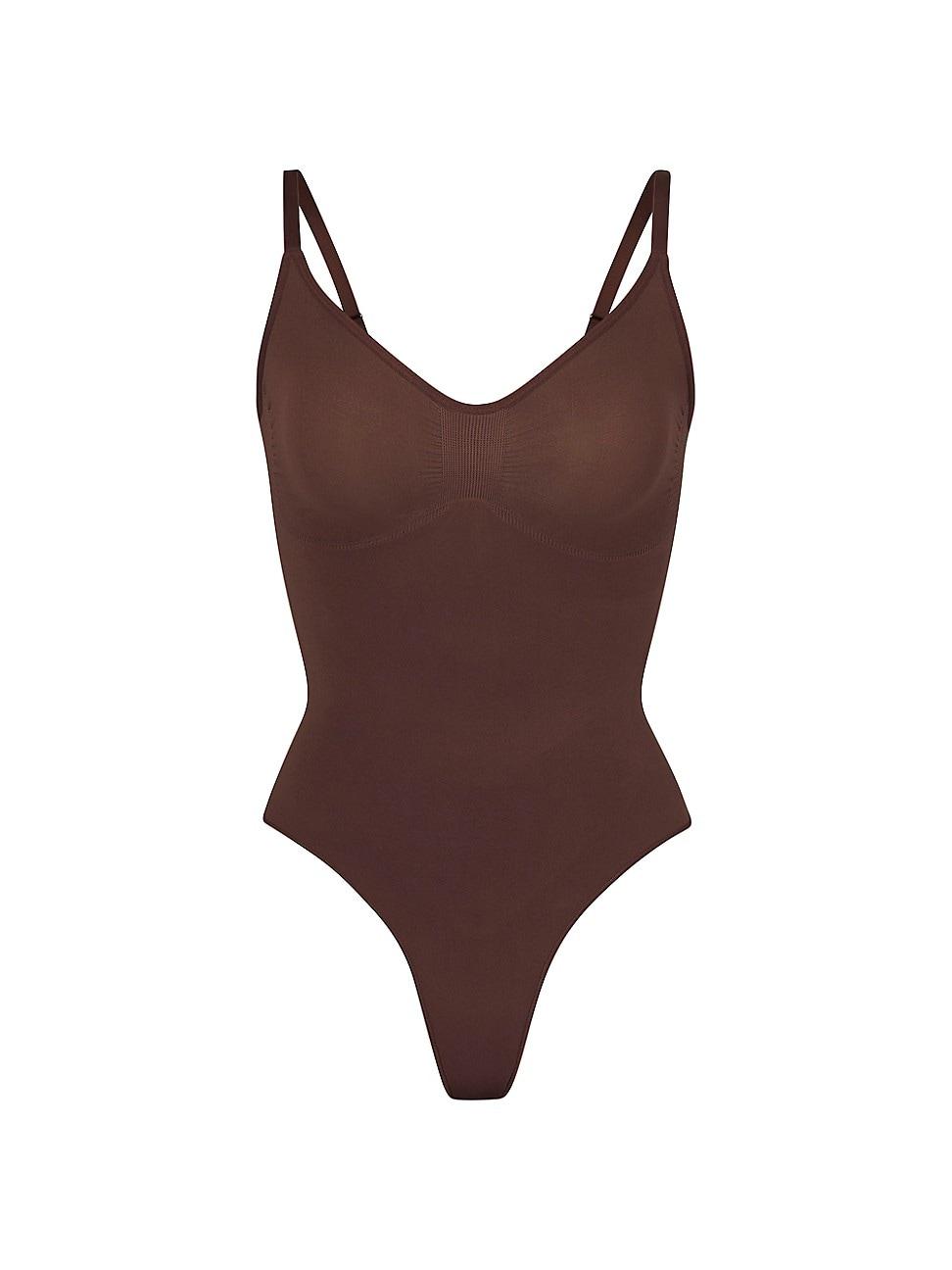 Womens Seamless Sculpt Thong Bodysuit Product Image