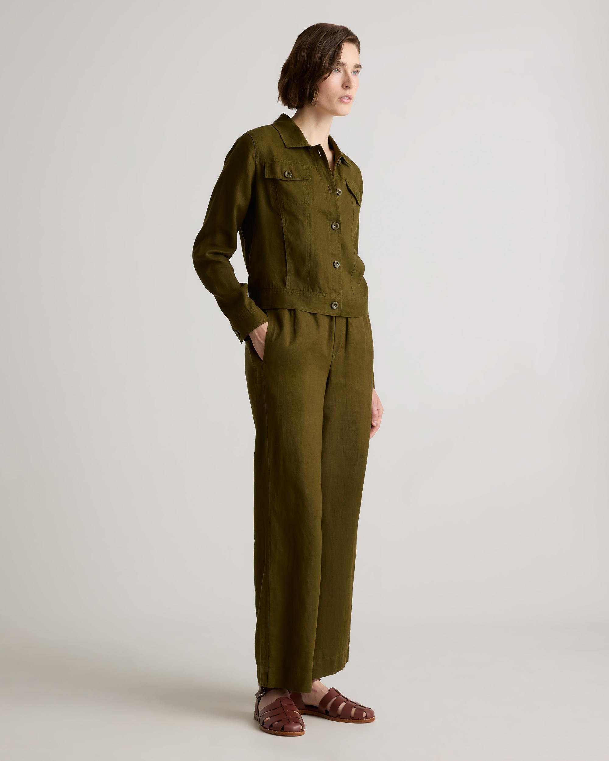 Quince | Women's 100% European Linen Jacket Product Image